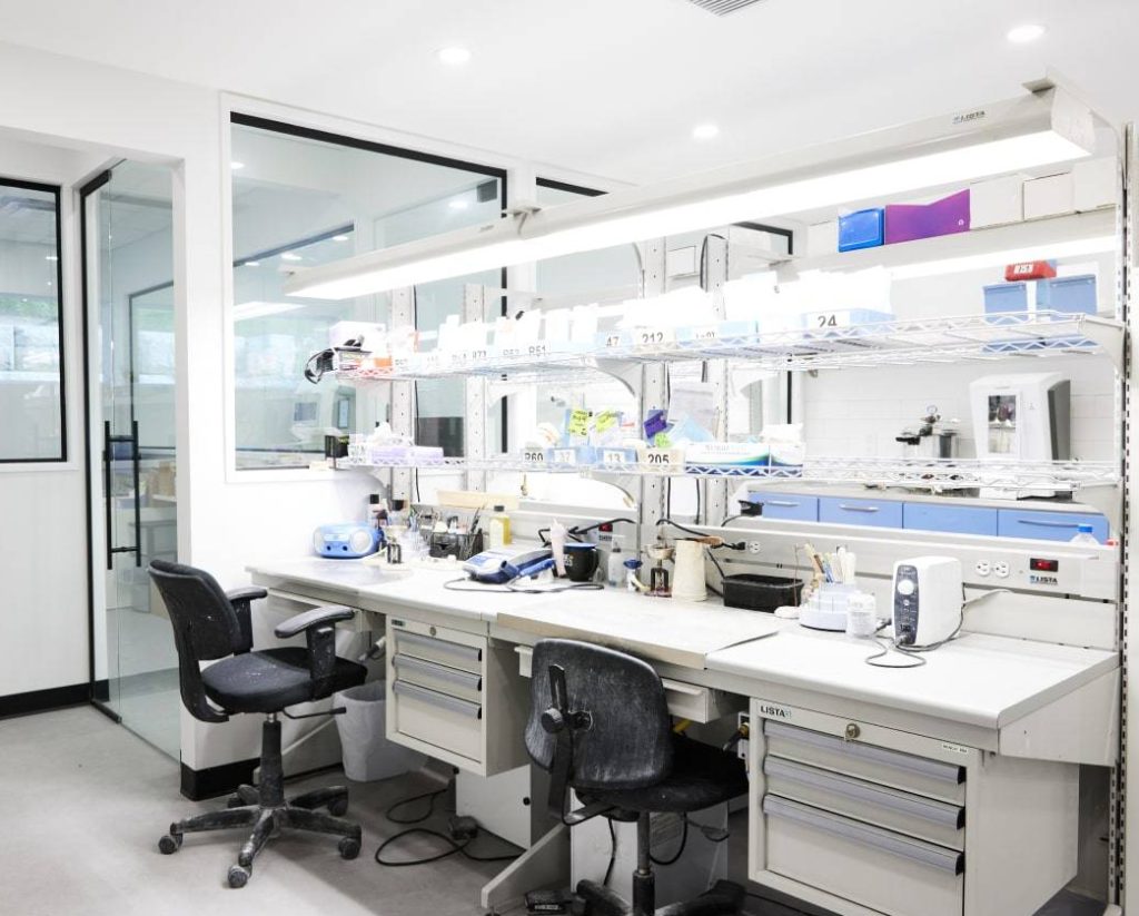Orleans Denture Clinic Office Lab Desk